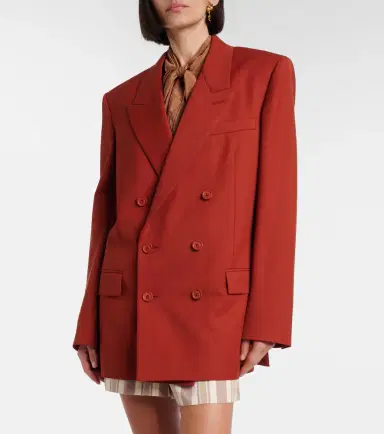 Saint Laurent Wool gabardine blazer | Thumbnail 6