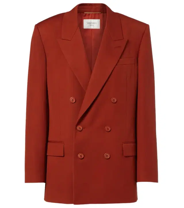Saint Laurent Wool gabardine blazer