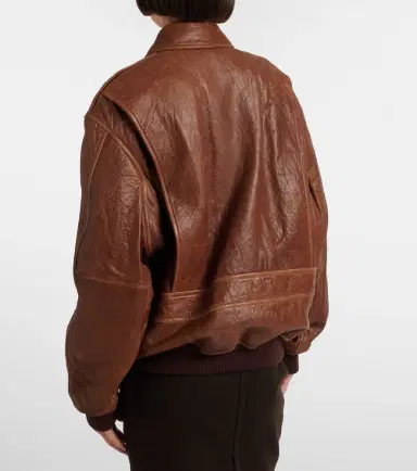 Saint Laurent Padded leather blouson jacket | Thumbnail 4 Saint Laurent Padded leather blouson jacket | Thumbnail 4