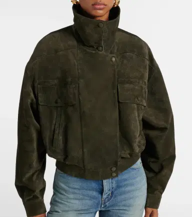 Saint Laurent Suede jacket | Thumbnail 3 Saint Laurent Suede jacket | Thumbnail 3