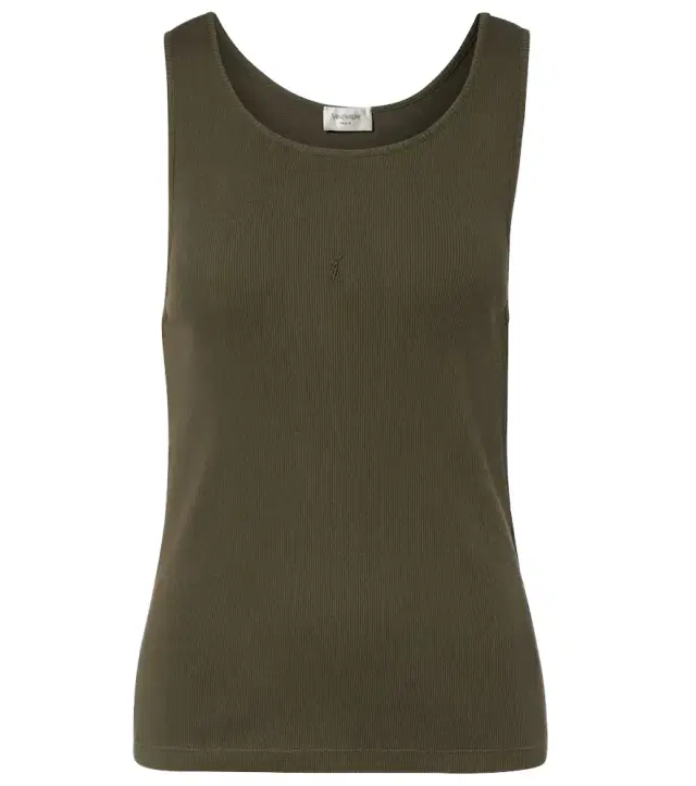 Cassandre cotton jersey tank top