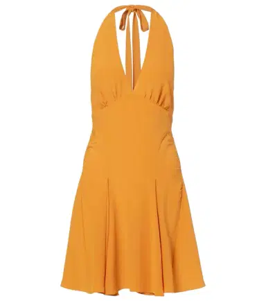 Saint Laurent A Dos Nu silk satin minidress | Thumbnail 1 Saint Laurent A Dos Nu silk satin minidress | Thumbnail 1