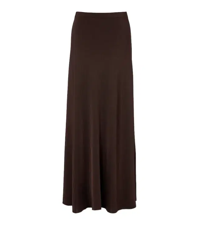 Knitted maxi skirt