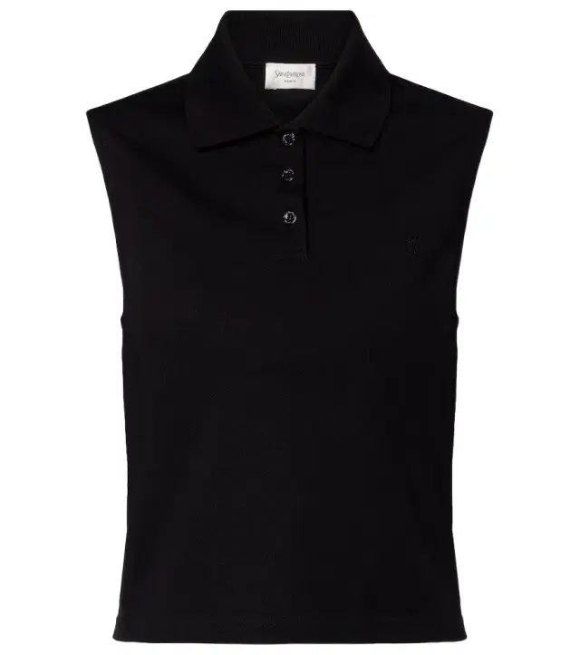 Cassandre cotton piqué top