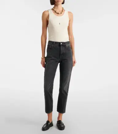 Saint Laurent '90s high-rise slim jeans | Thumbnail 6