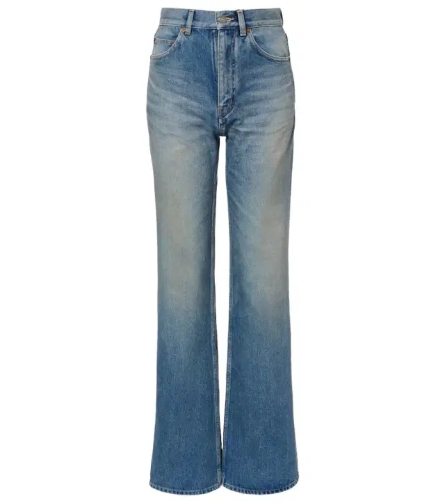70's high-rise wide-leg jeans