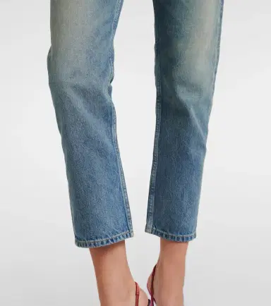 Saint Laurent '90s cropped slim jeans | Thumbnail 7