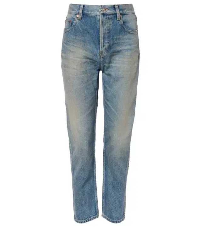 '90s cropped slim jeans