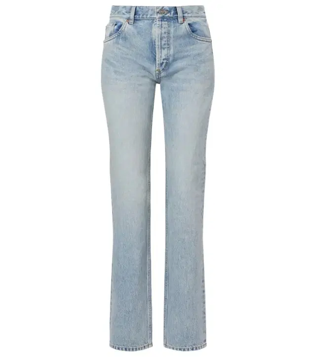 Saint Laurent High-rise straight jeans