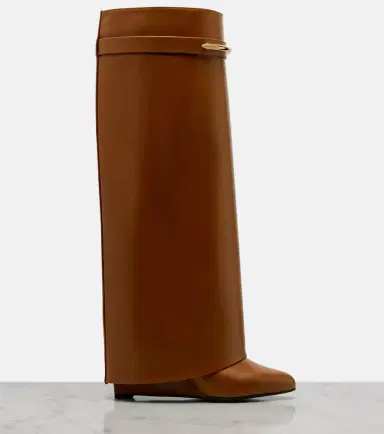 Givenchy Shark leather knee-high boots | Thumbnail 2 Givenchy Shark leather knee-high boots | Thumbnail 2