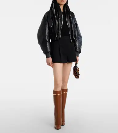 Givenchy Shark leather knee-high boots | Thumbnail 5 Givenchy Shark leather knee-high boots | Thumbnail 5