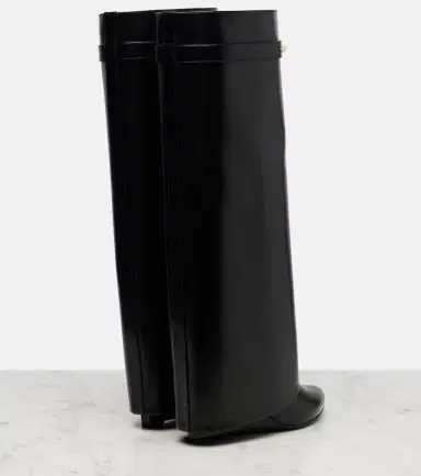 Givenchy Shark leather knee-high boots | Thumbnail 2 Givenchy Shark leather knee-high boots | Thumbnail 2