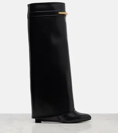 Givenchy Shark leather knee-high boots | Thumbnail 4 Givenchy Shark leather knee-high boots | Thumbnail 4