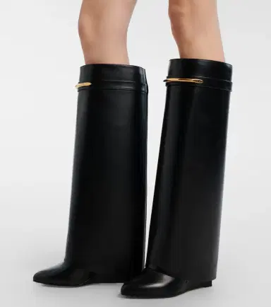 Givenchy Shark leather knee-high boots | Thumbnail 6 Givenchy Shark leather knee-high boots | Thumbnail 6