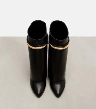 Givenchy Shark 95 leather mid-calf boots | Thumbnail 4