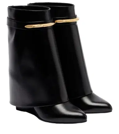 Givenchy Shark 95 leather mid-calf boots | Thumbnail 1