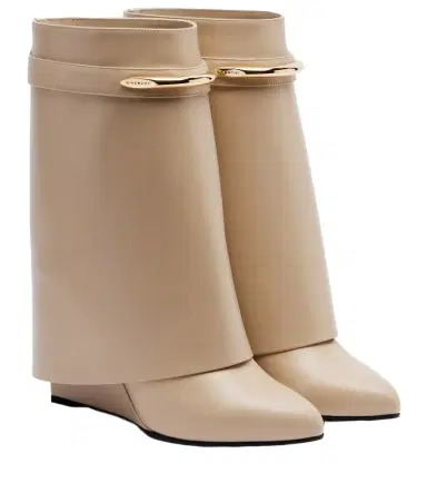 Givenchy Shark leather mid-calf boots | Thumbnail 1