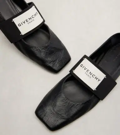 Givenchy Sliced Square leather ballet flats | Thumbnail 3 Givenchy Sliced Square leather ballet flats | Thumbnail 3