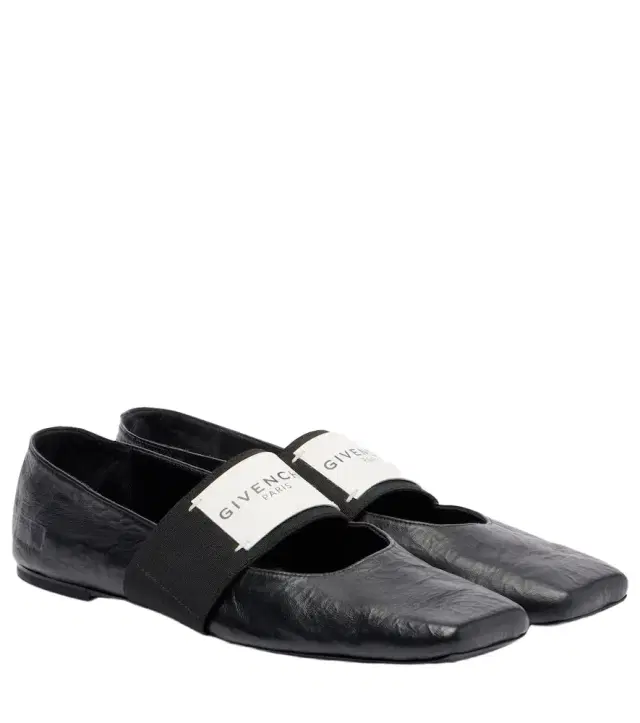 Givenchy Sliced Square leather ballet flats