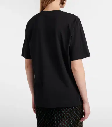 Dries Van Noten Cotton jersey T-shirt | Thumbnail 2 Dries Van Noten Cotton jersey T-shirt | Thumbnail 2