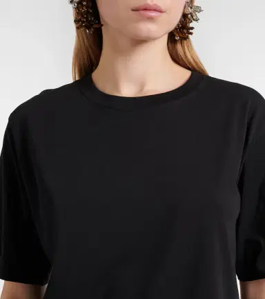 Dries Van Noten Cotton jersey T-shirt | Thumbnail 3 Dries Van Noten Cotton jersey T-shirt | Thumbnail 3