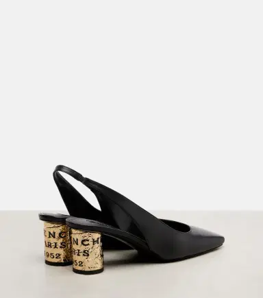 Givenchy Tape 65 leather slingback pumps | Thumbnail 3