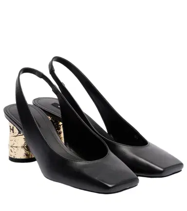 Givenchy Tape 65 leather slingback pumps | Thumbnail 1