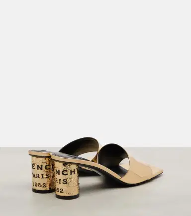 Givenchy Tape 65 mirrored leather mules | Thumbnail 3 Givenchy Tape 65 mirrored leather mules | Thumbnail 3