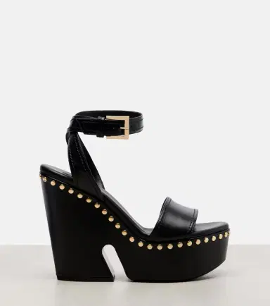 Givenchy Embellished platform leathers sandals | Thumbnail 4 Givenchy Embellished platform leathers sandals | Thumbnail 4