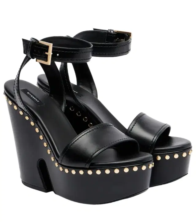 Givenchy Embellished platform leathers sandals