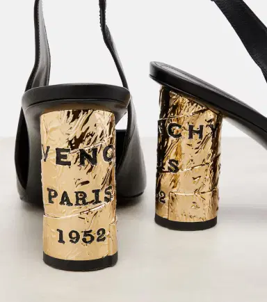 Givenchy Tape 85 leather slingback pumps | Thumbnail 2