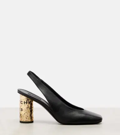 Givenchy Tape 85 leather slingback pumps | Thumbnail 3