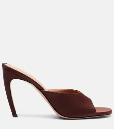 The Attico Betta 95 satin mules | Thumbnail 2 The Attico Betta 95 satin mules | Thumbnail 2
