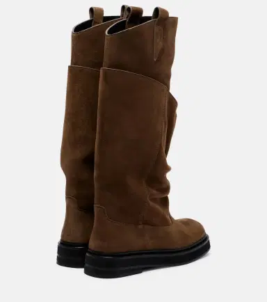 The Attico Passeggiata suede combat boots | Thumbnail 2
