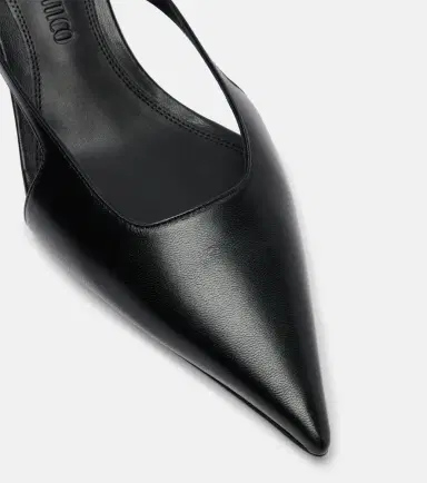 The Attico Diane 55 leather slingback pumps | Thumbnail 4