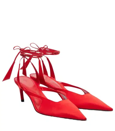 The Attico Satin pumps | Thumbnail 1