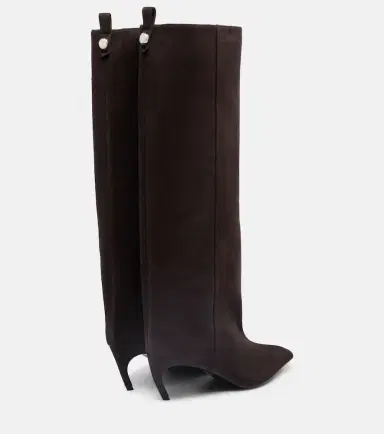 The Attico Lea 65 suede knee-high boots | Thumbnail 3