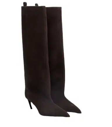 The Attico Lea 65 suede knee-high boots | Thumbnail 1