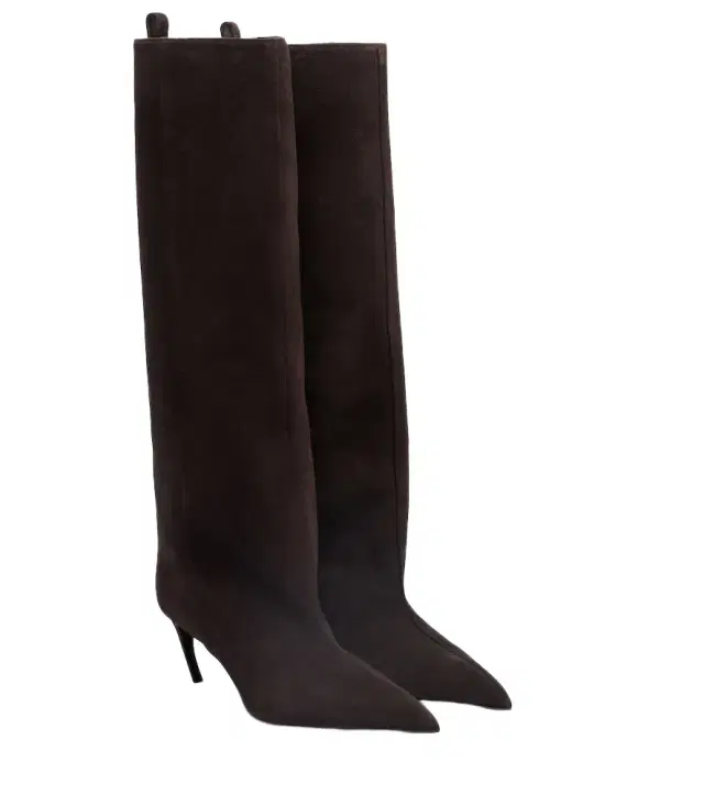 The Attico Lea 65 suede knee-high boots