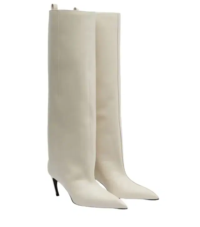 The Attico Lea 65 leather knee-high boots