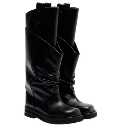 The Attico Passeggiata leather combat boots | Thumbnail 1 The Attico Passeggiata leather combat boots | Thumbnail 1