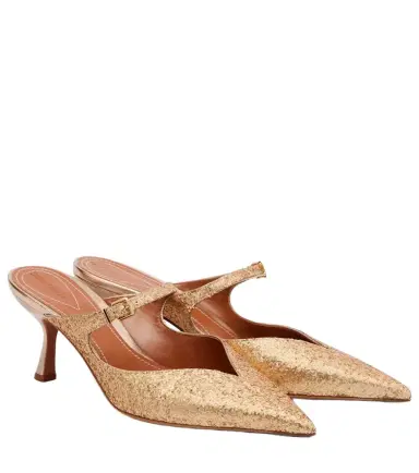 Zimmermann Aura 65 glitter mules | Thumbnail 1