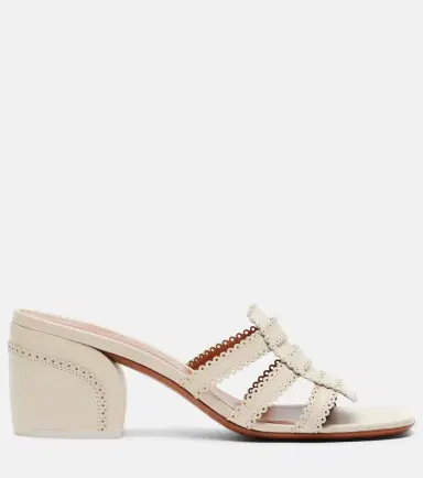 Zimmermann Goldie 65 leather mules | Thumbnail 3 Zimmermann Goldie 65 leather mules | Thumbnail 3
