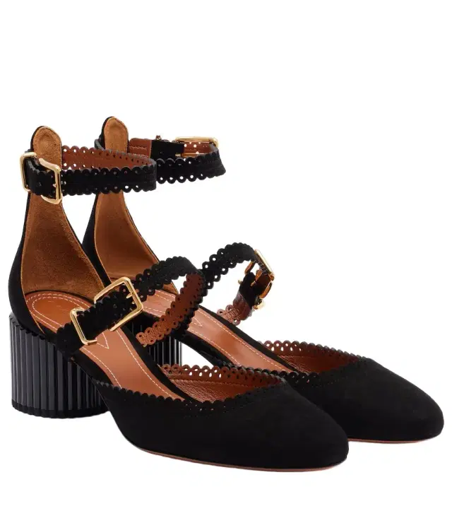 Eddie 55 suede pumps