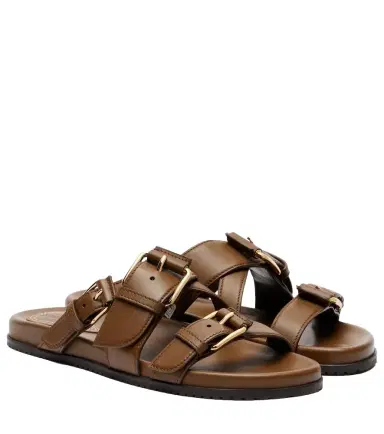 Zimmermann Orla leather sandals | Thumbnail 1 Zimmermann Orla leather sandals | Thumbnail 1