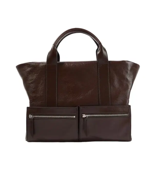 Métier Racer 40 leather duffel bag
