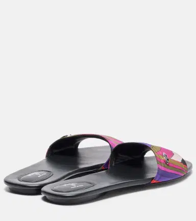 PUCCI Yummy Iride silk slides | Thumbnail 2