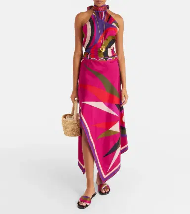 PUCCI Yummy Iride silk slides | Thumbnail 5
