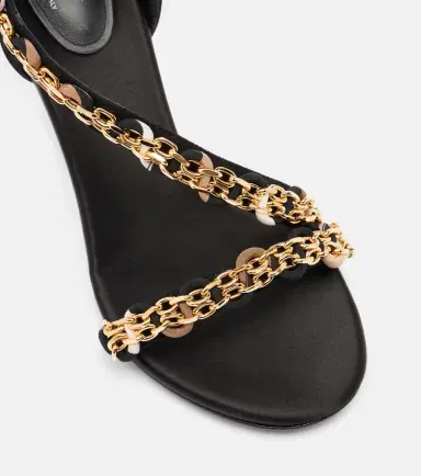 PUCCI Chain-detail satin sandals | Thumbnail 3 PUCCI Chain-detail satin sandals | Thumbnail 3