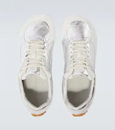 Bottega Veneta Orbit Flash metallic leather sneakers | Thumbnail 2 Bottega Veneta Orbit Flash metallic leather sneakers | Thumbnail 2